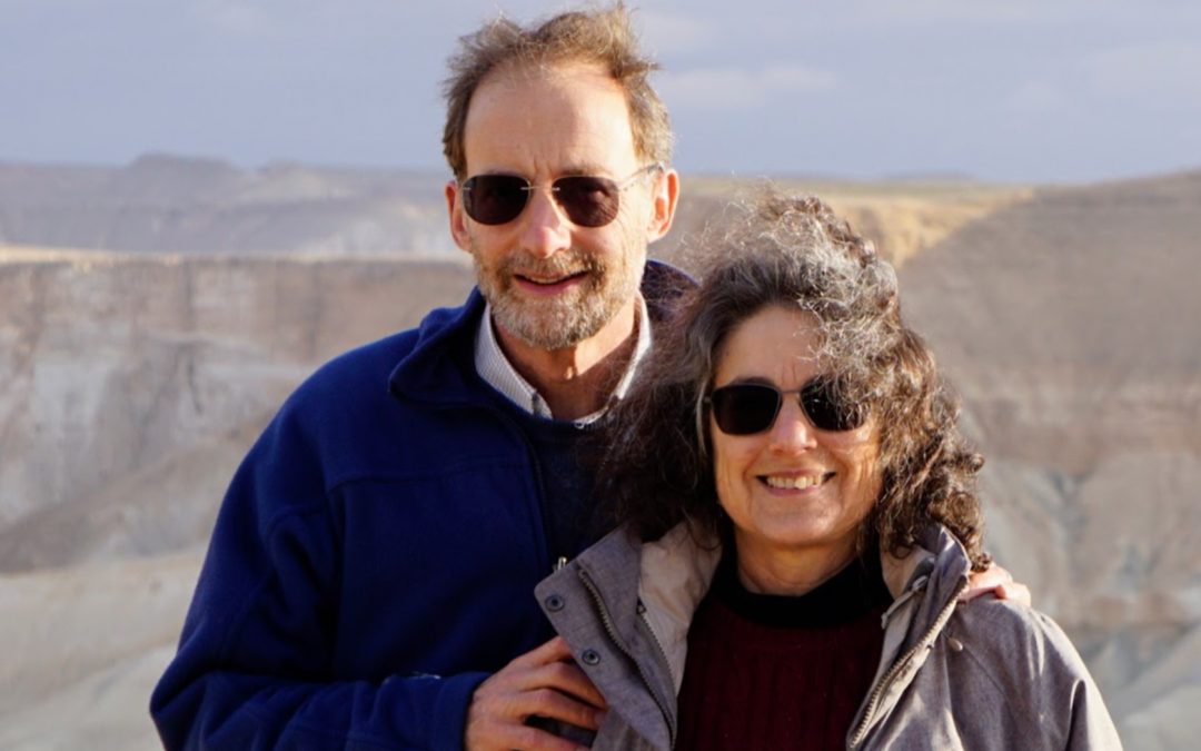 2023 Jim Swaeby Peace Award honorees Peter and Beth Ornstein